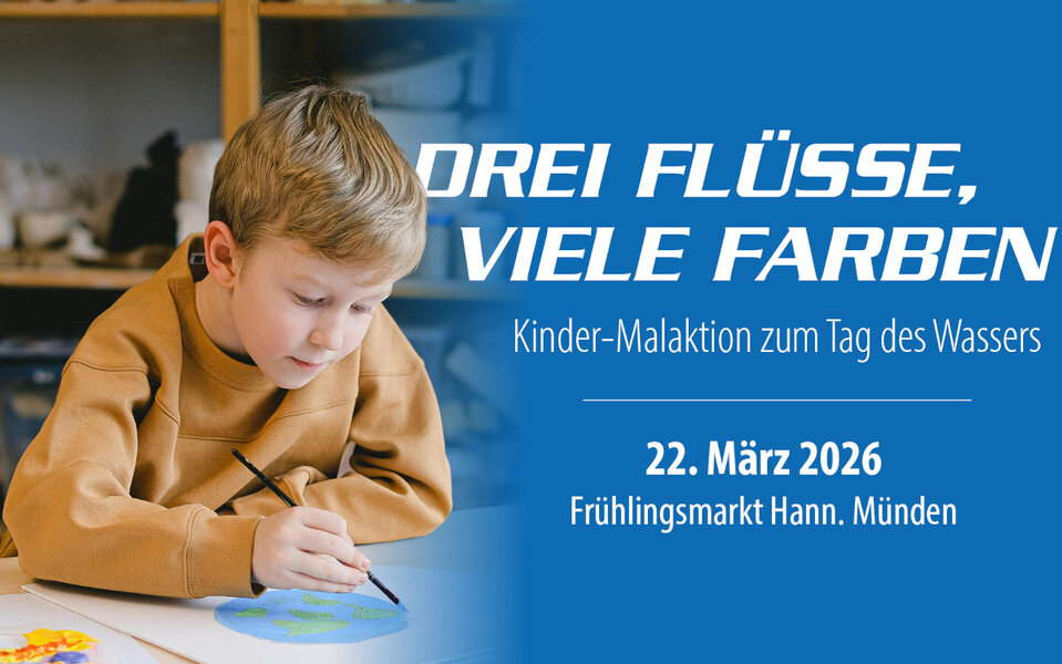 Malaktion zum Tag des Wassers am 22. M�rz 2026