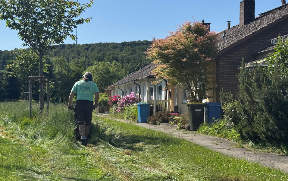 Eine wichtige Rolle �bernimmt dabei der st�dtische Fachdienst Gr�nanlagen und Friedhofswesen.