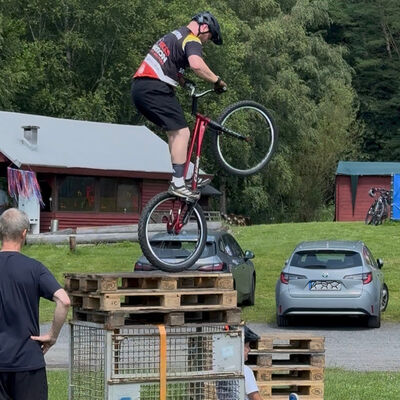 Gekonnt: &raquo;Bikes in Motion&laquo; sorgten mit einer Showeinlage f&uuml;r zus&auml;tzliche Unterhaltung.