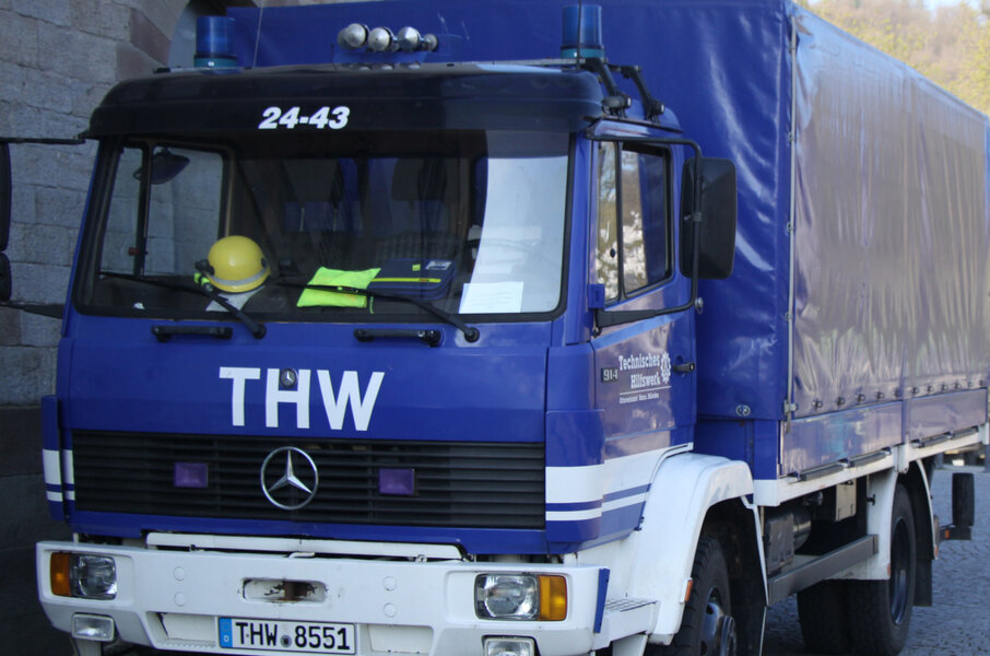 Zivilschutz: THW probt den Ernstfall