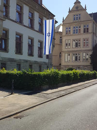 70 Jahre Israel - Stadt Hann. Münden zeigt Flagge