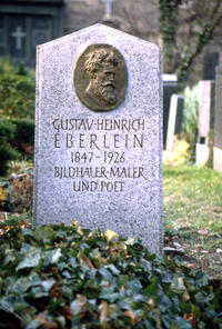 Grabstätte Gustav Eberlein