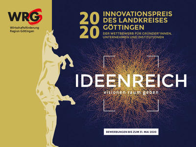 Banner - Innovationspreis 2020 des Landkreises Göttingen