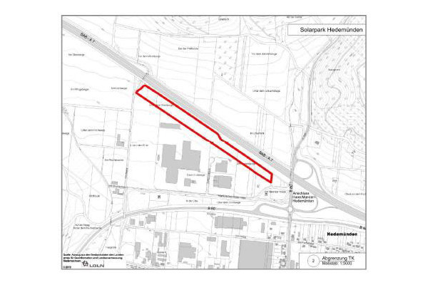 Bebauungsplan Nr. 073 "Solarpark Hedemünden" und 6. Änderung des Flächennutzungsplans 2000