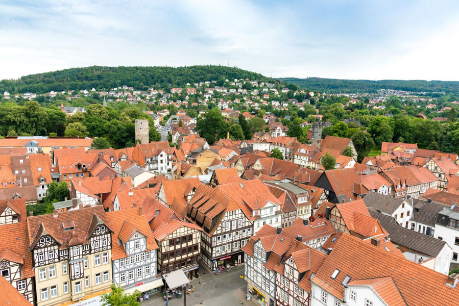 Blick von der St. Blasius Kirche