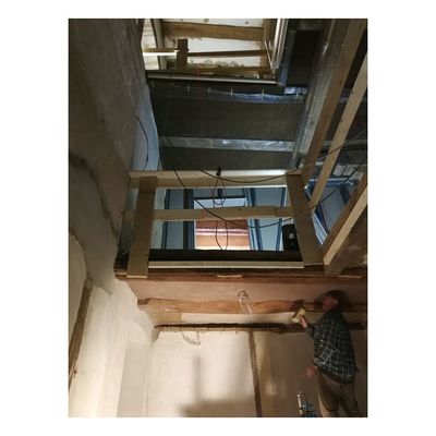 Sanierung Rathaus Hann. M&uuml;nden - 1. Bauabschnitt - Arbeiten im Bereich Treppenhaus und Fahrstuhl - Bild-B00049