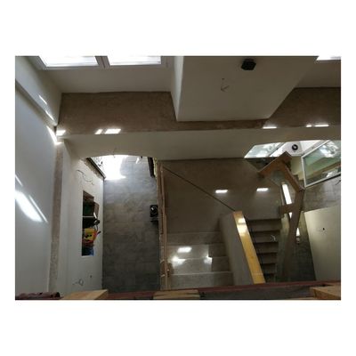 Sanierung Rathaus Hann. M&uuml;nden - 1. Bauabschnitt - Arbeiten im Bereich Treppenhaus und Fahrstuhl - Bild-A00093